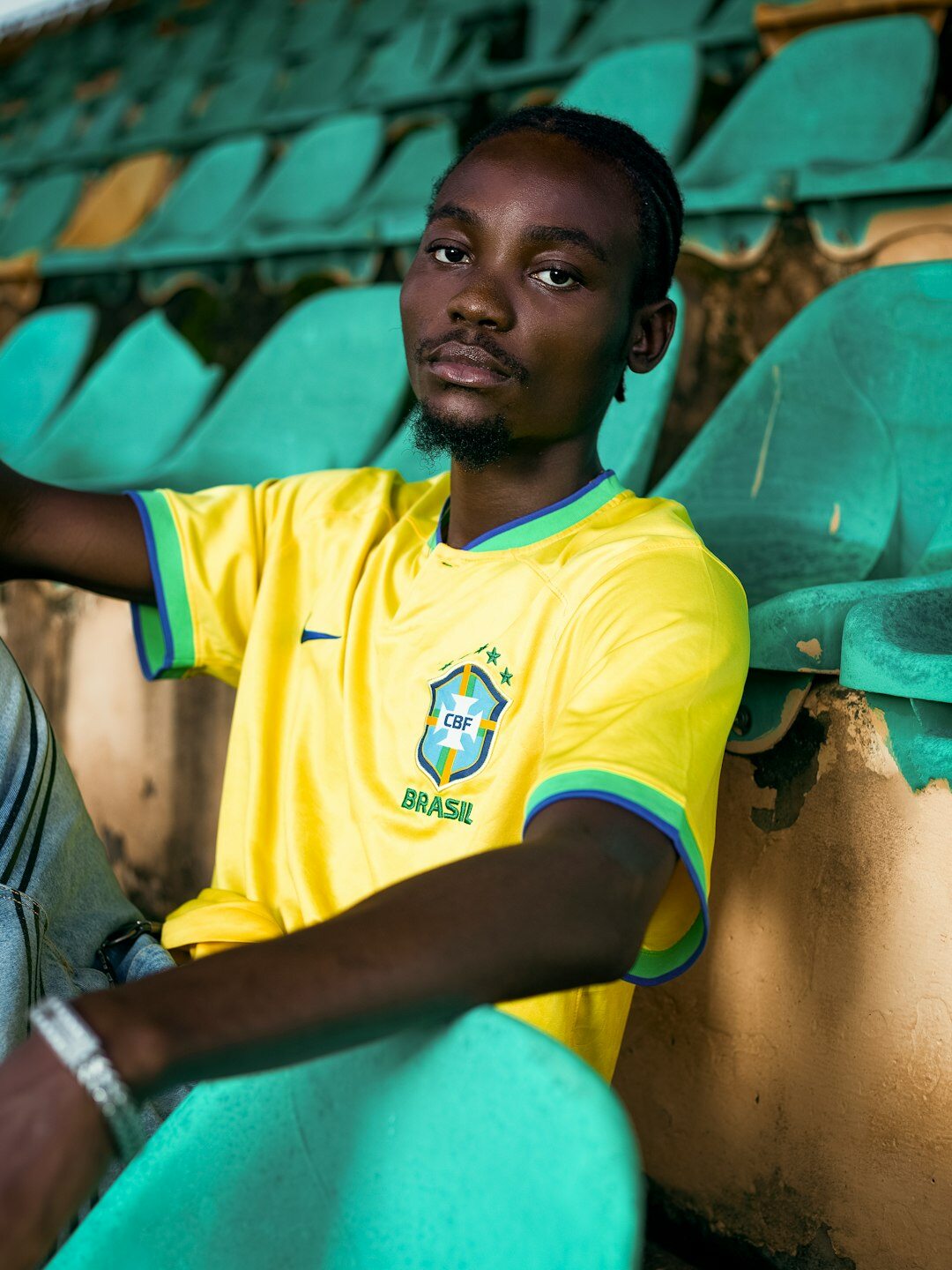 Portrait of a young Brazilian man facilitator
