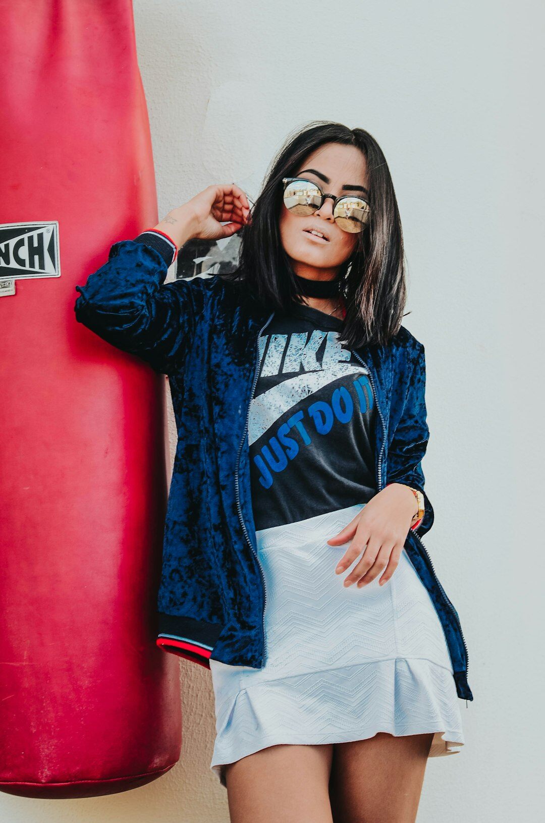 Portrait of a young Brazilian woman coach