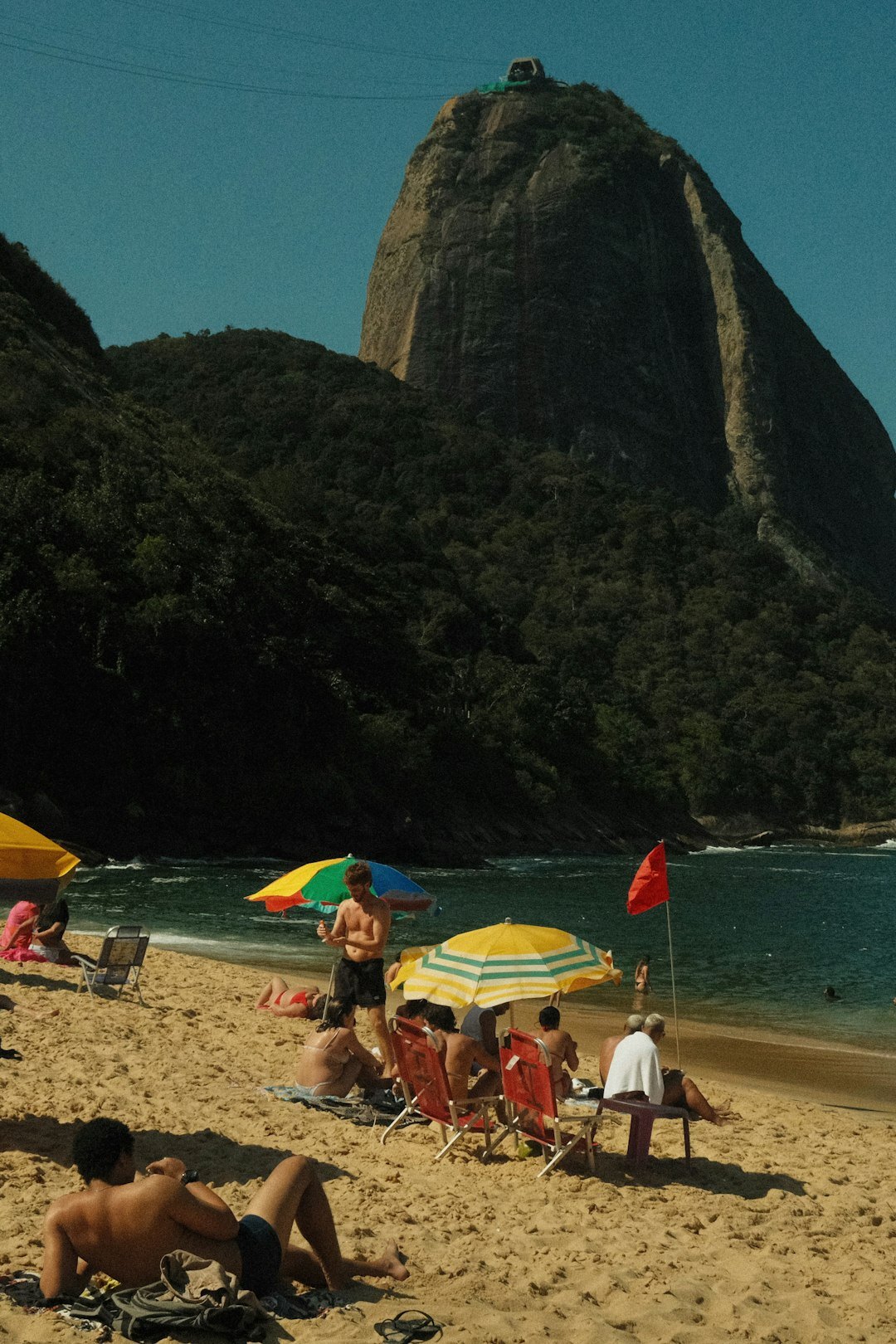 Brazilian people in a group discussion around a table